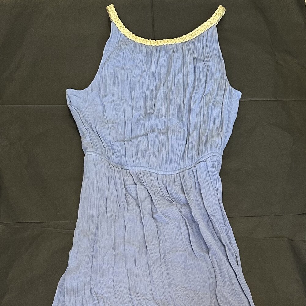 Braided Neck Sleeveless Maxi Dress - Nina Leonard